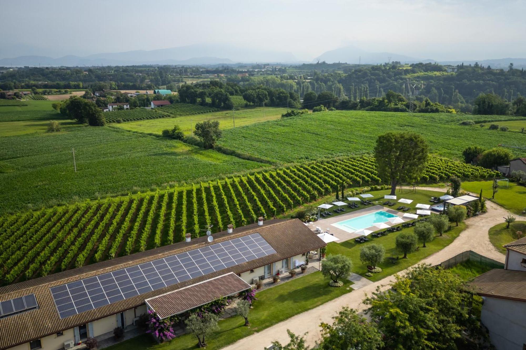 Agriturismo Colle Dei Pivi Ponti sul Mincio Kültér fotó